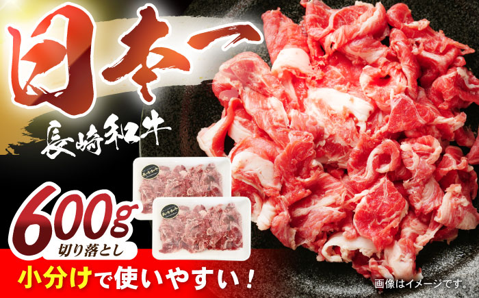 【最速発送】長崎和牛 切落し 300g×2パック /長崎県産 長崎和牛 牛肉 和牛 牛 切り落とし / 諫早市 / 有限会社長崎フードサービス [AHDD001] スピード 最短 最速 発送