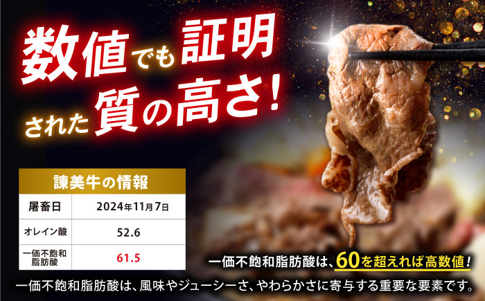 【特Aのブランド米で育てた】諫美牛 しゃぶしゃぶ・すき焼き用 500g(250g×2) / 牛肉 ぎゅうにく 和牛 牛 肉 国産 しゃぶしゃぶ すき焼き / 諫早市 / 株式会社土井農場 [AHAD092]