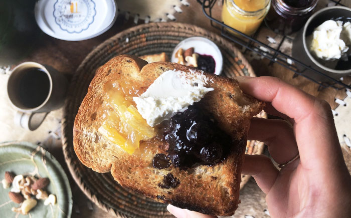 ブルーベリージャム 4本セット / ブルーベリー ジャム パン フルーツ / 諫早市 / のんびり山 [AHBA002]