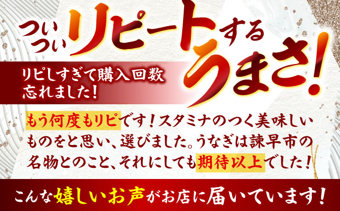 【最速発送】＜諫早淡水＞うなぎ蒲焼4尾 / うなぎ ウナギ 鰻 蒲焼き 蒲焼 かばやき うな重 ひつまぶし うな重 うな丼 冷凍  / 諫早市 / 活うなぎ問屋 諫早淡水 [AHAT007] スピード 最短 最速 発送