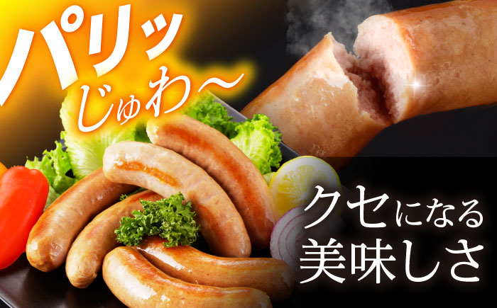 【特Aのブランド米で育てた】諫美豚 フランクフルト 120g×4パック / 豚肉 肉 ぶたにく ソーセージ そーせーじ ふらんくふると ウインナー ういんなー / 諫早市 / 株式会社土井農場 [AHAD068]