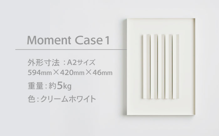 Moment(ﾓﾒﾝﾄ) Case 1/ インテリア オブジェ リサイクル クリエイティブ 幾何学的 モダン 壁掛け デザイン デザイナーズ アート / 株式会社日本ベネックス [AHCC019]