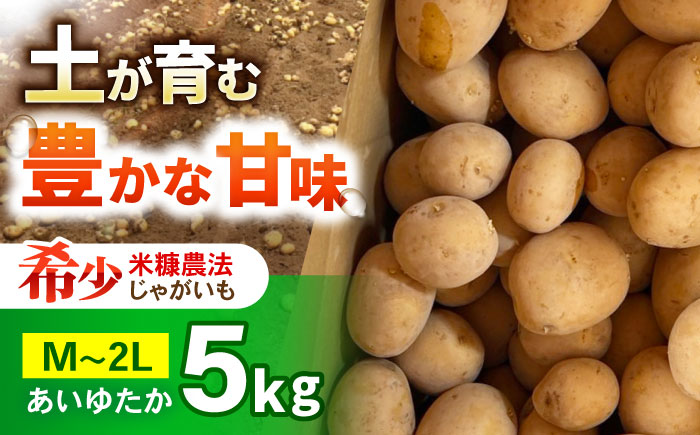 ジャガイモ(あいゆたか)　5kg / 諫早市 / 未来ファーム [AHEY002]