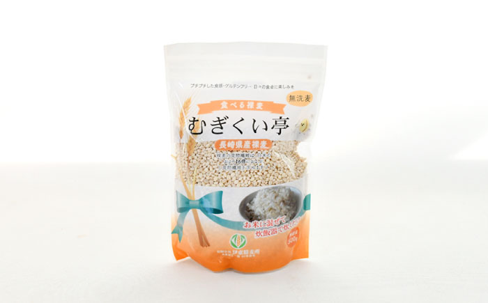 むぎくい亭(丸麦500gｘ6・裸麦500gｘ6) / 麦 丸麦 はだか麦 麦味噌 雑穀 雑穀米 長崎県産 米 こめ コメ ※ / 諫早市 / 有限会社伊東精麦  [AHBU002] 