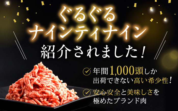 諫美豚 挽き肉 2.1kg（300g×7P）/ 豚肉 ぶたにく ミンチ みんち ひき肉 ひきにく 挽肉 挽き肉 ハンバーグ はんばーぐ / 諫早市 / 株式会社土井農場 [AHAD088]