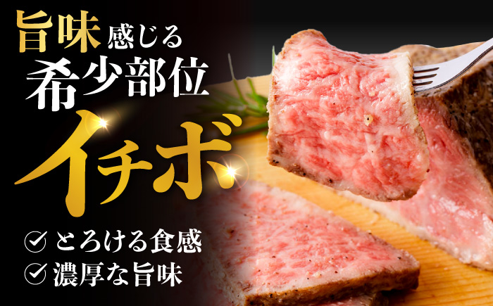 【贅沢食べ比べセット！】長崎和牛 A5 ローストビーフ 希少部位イチボ(400g)・モモ(300g) / 牛肉 国産 ろーすとびーふ ブロック いちぼ 赤身 もも / 諫早市 / 野中精肉店 [AHCW101]