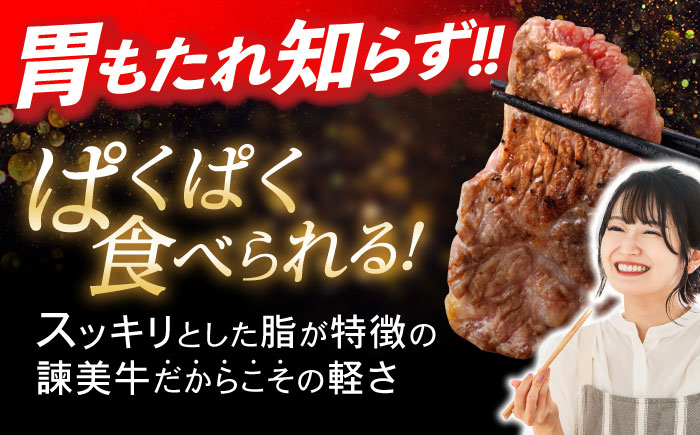 【特Aのブランド米で育てた】諫美牛 カルビ 500g(250g×2) / 牛肉 ぎゅうにく 和牛 牛 肉 国産 かるび 焼肉 やきにく / 諫早市 / 株式会社土井農場 [AHAD091]