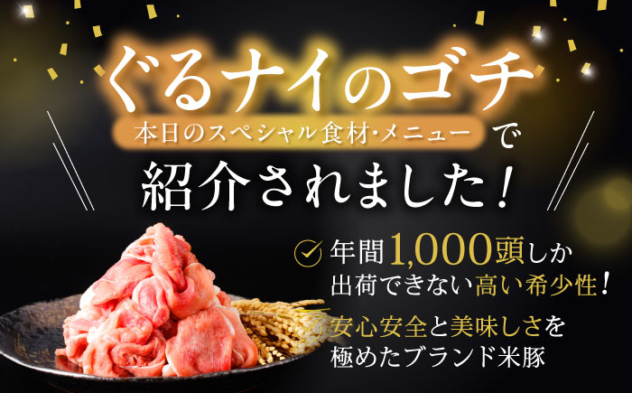 諫美豚 ウデ肉 切り落とし 2.1g（300g×7P）/ 豚肉 ぶたにく ウデ うで ウデ肉 うで肉 切り落とし 切り落し 切りおとし 小分け / 諫早市 / 株式会社土井農場 [AHAD083]