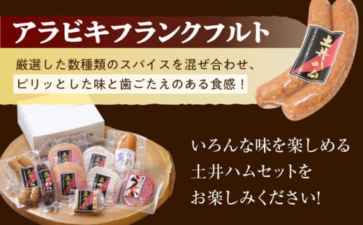 土井ハムセットE 7種入り 生ハム ソーセージ フランクフルト 大村市 土井ハム [ACYV008]