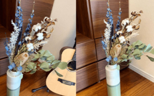 ドライフラワー SWAG スワッグ Lサイズ / 花束 インテリア 新生活 / 大村市 / アトリウム琴花園[ACZZ003]