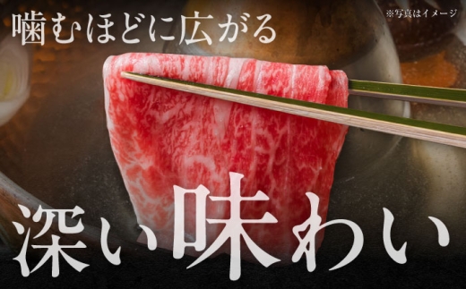 長崎和牛モモしゃぶしゃぶ用 約500g / 牛肉 モモ もも モモ肉 もも肉 しゃぶしゃぶ 牛 ブランド牛 和牛 / 大村市 / まるしん商会[ACCD015]