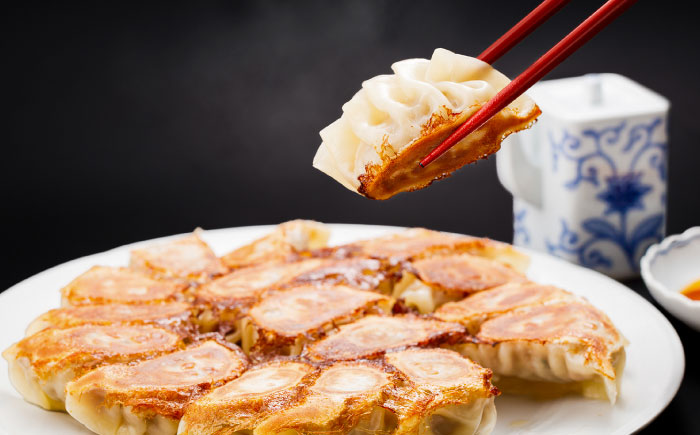 SPF豚「芳寿豚」餃子 計108個（18個×6袋）/ 餃子 ぎょうざ ギョウザ ギョーザ 焼餃子 水餃子 冷凍 惣菜 / 大村市 / かとりストアー [ACAN121]