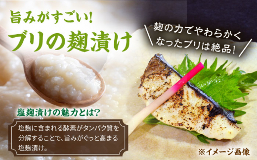 長崎県産ブリ切身 3種セット（照り焼き 西京漬け 塩麹漬け）計6切れ（2切れ×各1パックずつ） / ブリ ぶり 鰤 魚 切り身 切身 小分け 冷凍 小分けパック 簡単調理 長崎県産 魚 焼くだけ 和食  西京漬け 西京漬け魚 照り焼き てりやき 塩こうじ 塩麹 / 大村市 / かとりストアー[ACAN031]