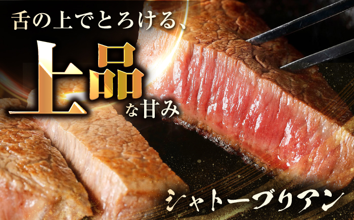 長崎和牛ヒレ&シャトーブリアンステーキ 食べ比べ 各約150g×2枚 計600g / ヒレ ひれ ヒレ肉 ヒレステーキ シャトーブリアン シャトー 赤身 赤身ステーキ ステーキ すてーき 和牛 牛肉 肉 牛 / 大村市 / まるしん商会 [ACCD035]