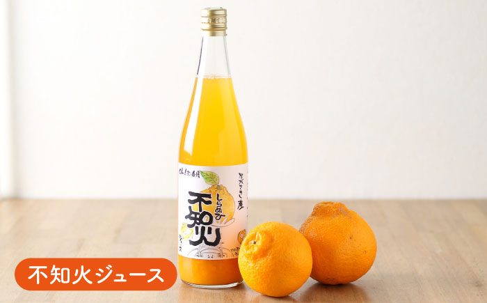 シュシュオリジナル 不知火味わい4種セット / しらぬい ジュース マーマレード ジュレ オレンジ / 大村市 / おおむら夢ファーム [ACAA483]