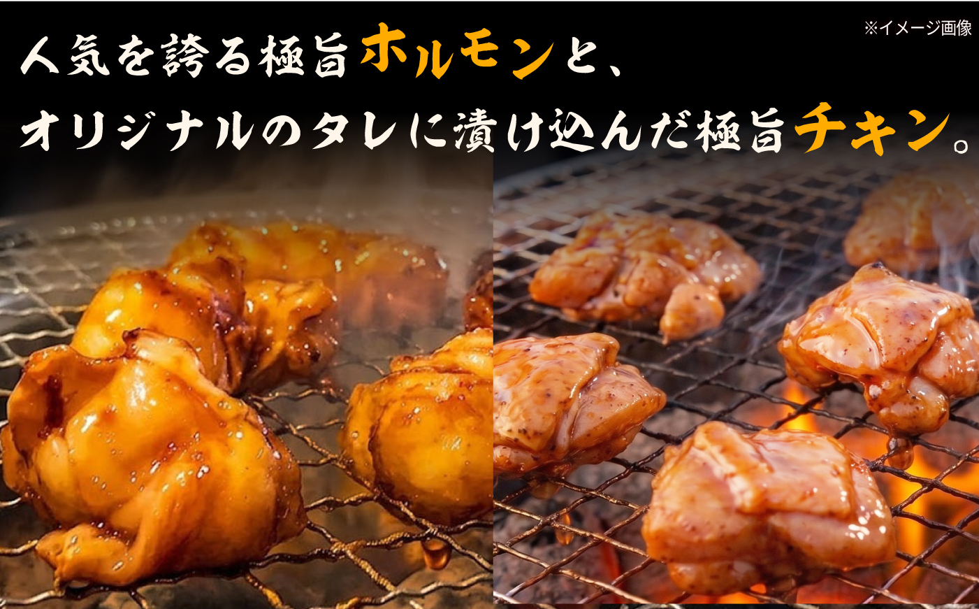 極旨ホルモン・極旨チキン2種セット 計約1.3kg / 焼肉 チキン 鶏肉 ホルモン ほるもん 塩ホルモン 豚ホルモン 国産 豚 胃袋 焼肉 塩味 BBQ/ 大村市 / 焼肉大福[ACAX001]