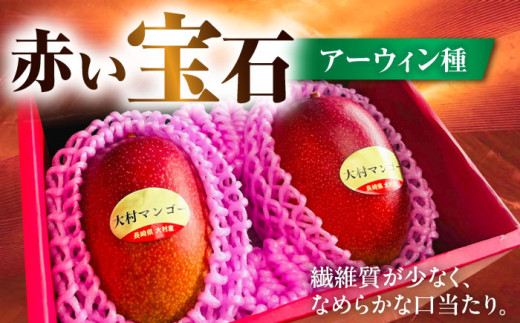 【2026年7月下旬から順次発送】 大村マンゴー 約800g (2L×2個) / 先行予約 マンゴー アップルマンゴー まんごー フルーツ トロピカルフルーツ 甘い 期間限定 国産 冷蔵配送  / 大村市 / 県央リサイクル開発[ACBC001]