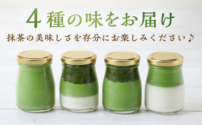 めっ茶イケてるそのぎ茶プリン 10個セット  / プリン ぷりん スイーツ すいーつ 抹茶 まっちゃ 抹茶プリン / 大村市 / おおむら夢ファームシュシュ [ACAA128]