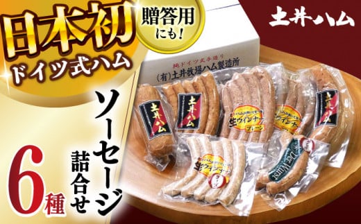 【年内発送】ソーセージ詰合せ（冷凍）エコ箱入り 6種 25本入り 大村市 土井ハム [ACYV005]