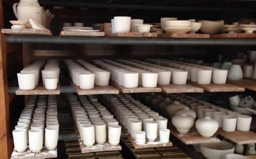 カラーシリーズ マグ ライトブルー medium size マグカップ コップ  / 器 食器 フリーカップ 湯呑 コップ / 大村市 / 陶磁工房 一朶[ACZV017]