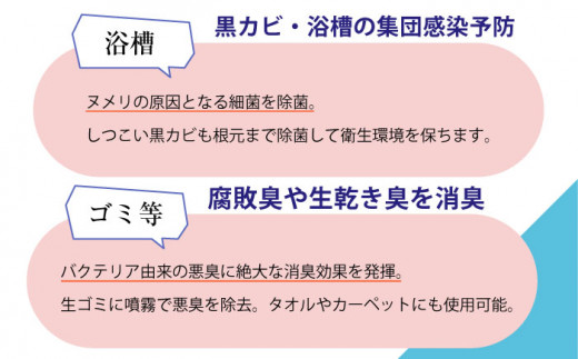除菌剤 きらりっしゅ  500ml×3本  スプレータイプ / 除菌剤 雑菌 除去 効果 / 大村市 / 株式会社コムテック[ACBA002]