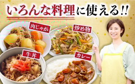 内閣総理大臣賞受賞！長崎和牛 切り落とし 1kg / 長崎和牛 国産 和牛 黒毛和牛 牛 牛肉 切り落とし すき焼き / 大村市 / かとりストアー[ACAN062]