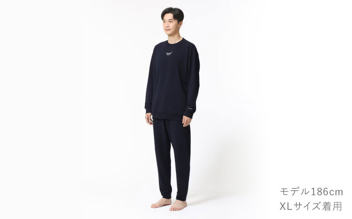 BAKUNE スウェット メンズ 長袖 上下 疲労回復 リカバリー ウェア