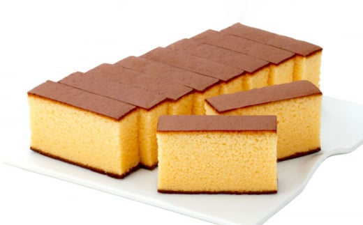 〈スピード発送〉幸せの黄色い カステラ 1.0号 560g 10切カット / かすてら カステラ 菓子 卵 人気 長崎 おやつ / 大村市 / 心泉堂[ACYU001] 最速 スピード発送 すぐ届く