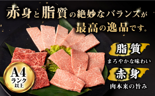 【3回定期便】長崎和牛 モモ焼肉スペシャル 計1kg（モモ600g・肩ロース200g・カルビ200g） / 牛肉 モモ もも ロース ろーす 肩ロース カルビ かるび 焼肉 焼き肉 小分け 牛肉定期便 / 大村市 / おおむら夢ファームシュシュ[ACAA173]