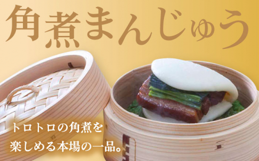 【3回定期便】具材付き！長崎ちゃんぽん・皿うどん揚麺・角煮まんじゅう詰合せ / ちゃんぽん 皿うどん 角煮 海鮮 国産 麺 みろくや / 大村市 みろく屋[ACBK009]