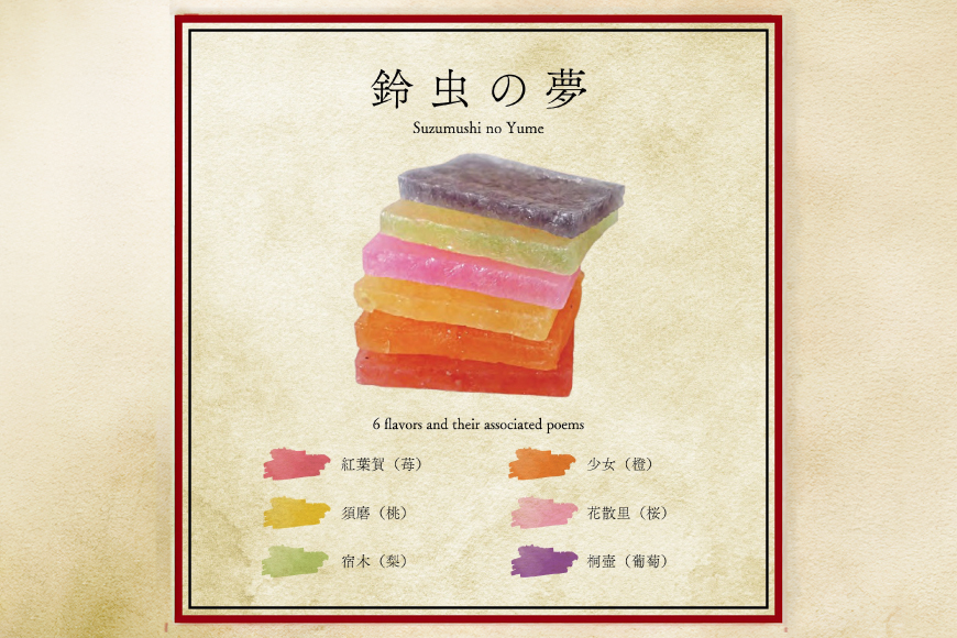 和菓子 琥珀糖 鈴虫の夢  [牛蒡餅本舗熊屋 長崎県 平戸市 hr42bgy420413] お菓子 おやつ おかし スイーツ デザート 老舗 和菓子 菓子 上品 