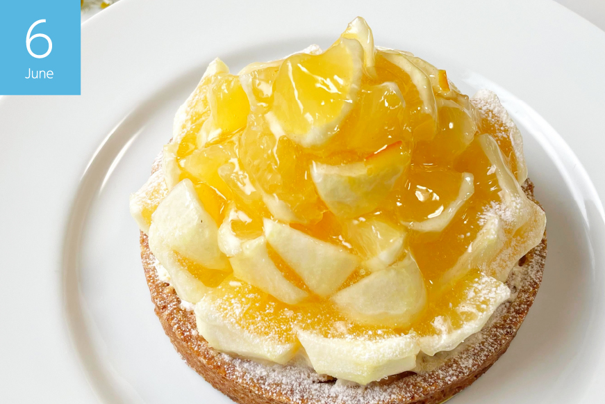 フルーツ タルト 夏香 パイン オレンジ & ピンクグレープフルーツ 各回 1ホール 14cm 3回 定期便 総計3ホール [心優-Cotoyu Sweets- 長崎県 平戸市 hr42bjo490156] 果物 柑橘 パイナップル オレンジ ケーキ 誕生日