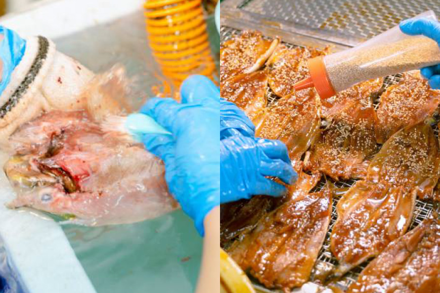 魚 干物 ごはんのお供 みりん干し ふりかけ 佃煮 セット [末弘丸 長崎県 平戸市 hr42bgy420279] サバ アジ イワシ イリコ アゴ みりん干し ふりかけ 佃煮 無添加 ギフト