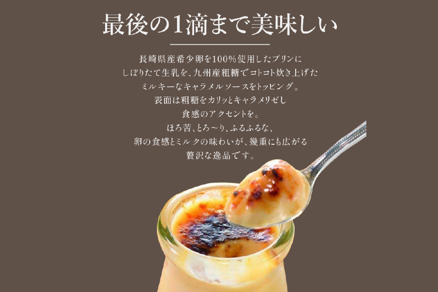 キャラメル ブリュレ プリン 6種×1個 計6個 セット 12回 定期便 総計72個 [心優-Cotoyu Sweets- 長崎県 平戸市 hr42bjo490242] なめらか 生キャラメル パンナコッタ カラメル ご褒美