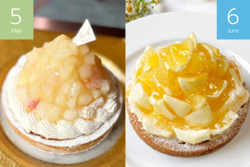 ケーキ タルト 1ホール 12cm 12種 食べ比べ 各回1ホール 12回 定期便 総計12ホール [心優-Cotoyu sweets- 長崎県 平戸市 hr42bjo490220] スイーツ フルーツ いちご 桃 マンゴー ベリー チェリー 夏香 パイナップル オレンジ モンブラン ティラミス チョコ ホールケーキ