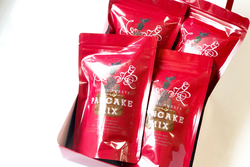 パンケーキ ミックス 200g 4袋 12回 定期便 総計9.6kg [心優-Cotoyu Sweets- 長崎県 平戸市 hr42bgy420102] ホットケーキ HM 小麦粉 手作り 朝食 あさごはん