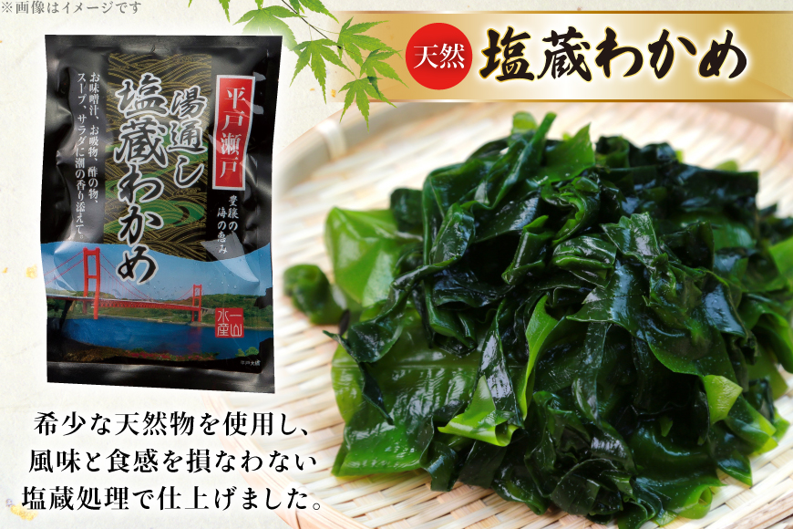 干物 平戸 豪華 6種 詰合せ ＆ 天然 塩わかめ セット 計11枚 食べ比べ [一山水産 長崎県 平戸市 hr42bgy400121] あじ アジ さば サバ いか イカ タイ 鯛 ワカメ 国産 おかず