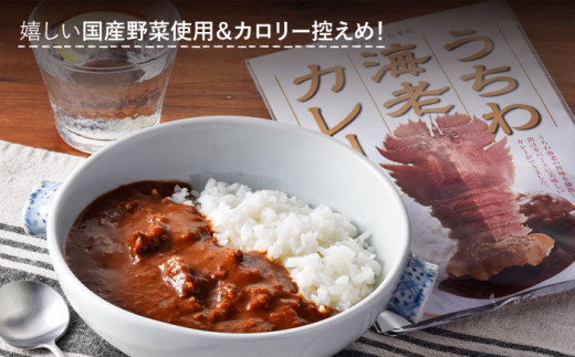 【12回定期便】絶品うちわ海老カレー 2個【平戸さくら水産】[KAA293]/ 長崎 平戸 惣菜 レトルト カレー 海老 えび エビ ウチワエビ 防災 一人暮らし 定期便