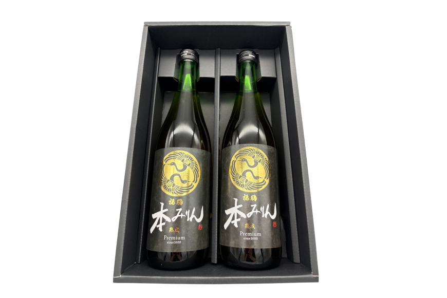 調味料 みりん 福鶴 本みりん 720ml 2本 [福田酒造 長崎県 平戸市 hr42bgy410077] 味醂 長期熟成 優秀賞 受賞