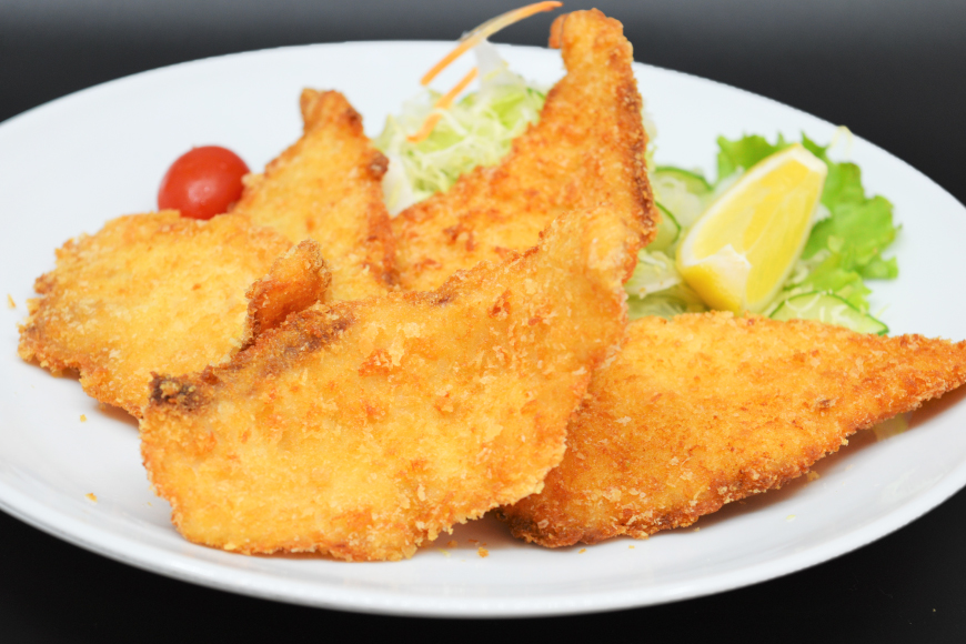 魚フライ 魚 フライ 鯛 揚げ物 冷凍  天然真鯛のフライ 約400g (200g×2パック) [ひばり 長崎県 平戸市 hr42bgy420118] フィッシュフライ 白身 白身フライ 白身魚 惣菜 揚げ魚 冷凍食品 おかず 魚介 海鮮 海産物 小分け 国産 お取り寄せ ギフト 