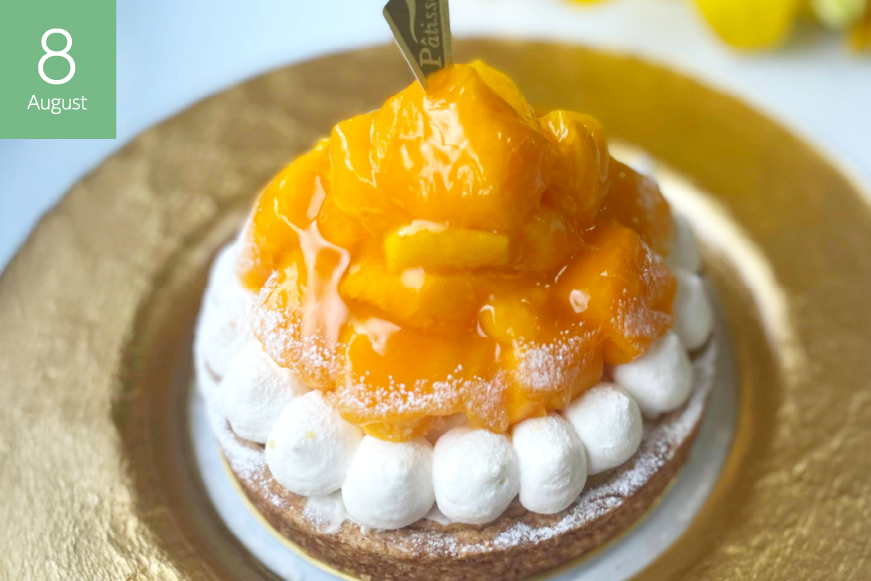 フルーツ タルト 夏タルト 3種 夏香 白桃 マンゴー 食べ比べ 各回 1ホール 14cm 3回 定期便 総計3ホール [心優-Cotoyu Sweets- 長崎県 平戸市 hr42bjo490113] トロピカル 果物 ケーキ たっぷり チーズケーキ スイーツ