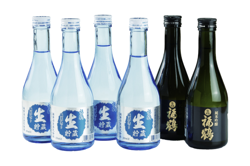 酒 日本酒 純米吟醸 福鶴 & 生酒 福鶴 300ml 計6本 [福田酒造 長崎県 平戸市 hr42bgy410147] お酒 飲み比べ のみくらべ 冷酒
