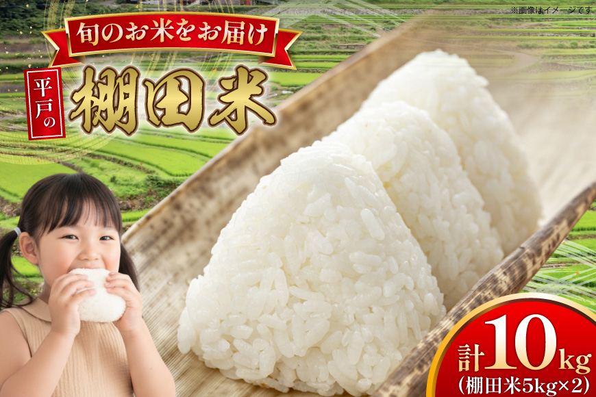 米 令和7年 棚田米 10kg [ひらど新鮮市場 長崎県 平戸市 hr42bgy400202] 令和7年産 コメ こめ ごはん ご飯 こしひかり ひのひかり にこまる なつほのか