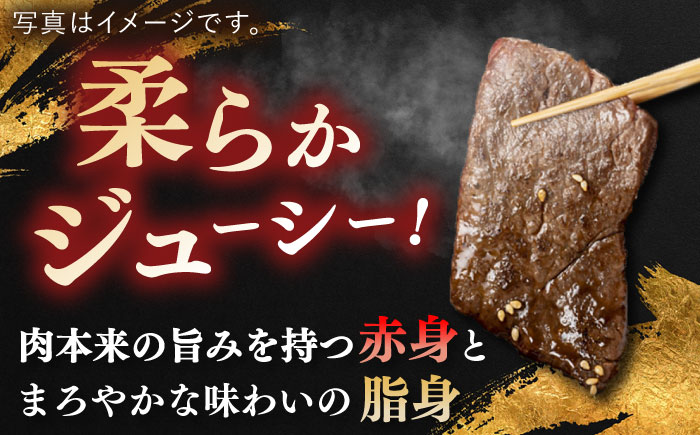 長崎和牛 ロース 焼肉用 約1200g(600g×2)【萩原食肉産業有限会社】[KAD140]/ 長崎 平戸 肉 牛 牛肉 黒毛和牛 和牛 焼肉 ロース 冷蔵 定期便 