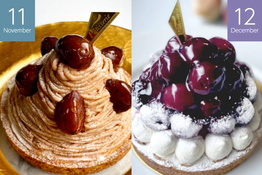 スイーツ cotoyuのスイーツ 定期便 3回 [心優-Cotoyu Sweets- 長崎県 平戸市 hr42bjo490214] ケーキ タルト 食べ比べ 果物 フルーツ いちご モンブラン チョコ ホールケーキ 誕生日