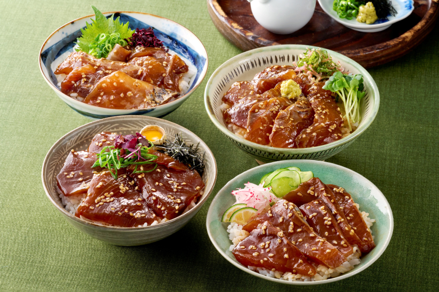 漬け丼 海鮮丼 漬け魚 海鮮 おまかせ 4点 セット 80g 4袋 [ひらど新鮮市場 長崎県 平戸市 hr42bgy400231] 漬け 魚 魚の漬け 冷凍 漬魚 旬の鮮魚 醤油漬け 漬丼 お手軽 小分け 一人暮らし 時短 簡単 流水解凍 便利 個包装 お茶漬け 魚介 詰め合わせ 食べ比べ