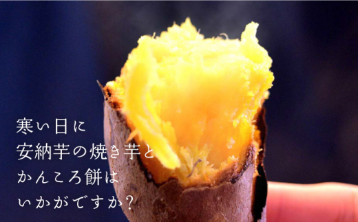 安納芋 約1kg・かんころ餅 3種食べくらべセット【キッコータ醤油・南部物産】[KAA255]