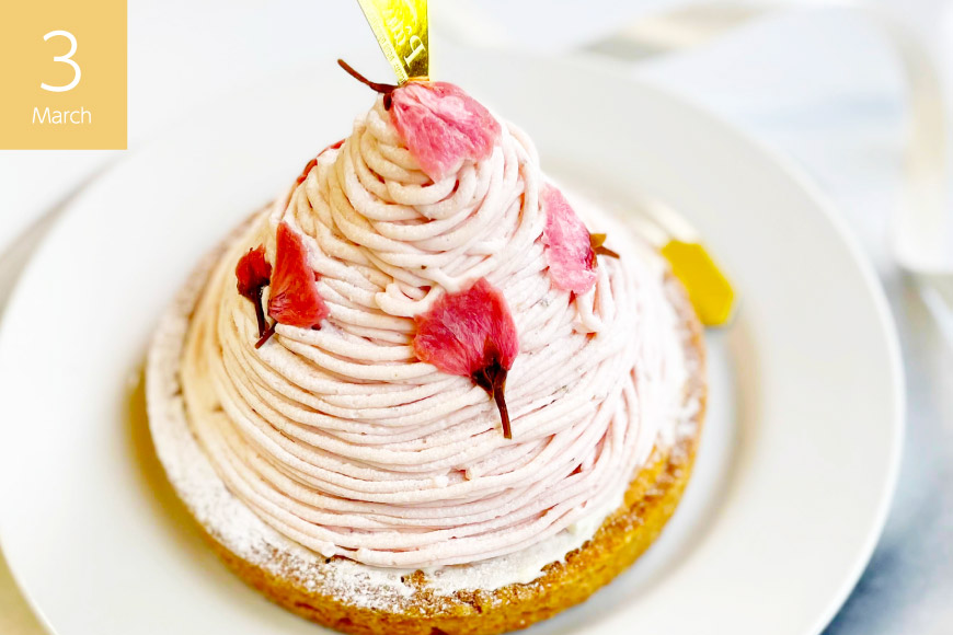 タルト 春タルト 1ホール 12cm 3回 定期便 さくら ブルーベリー&ラズベリータルト ストロベリー [心優-Cotoyu sweets- 長崎県 平戸市 hr42bjo490183] スイーツ フルーツ ケーキ 果物 ギフト 誕生日