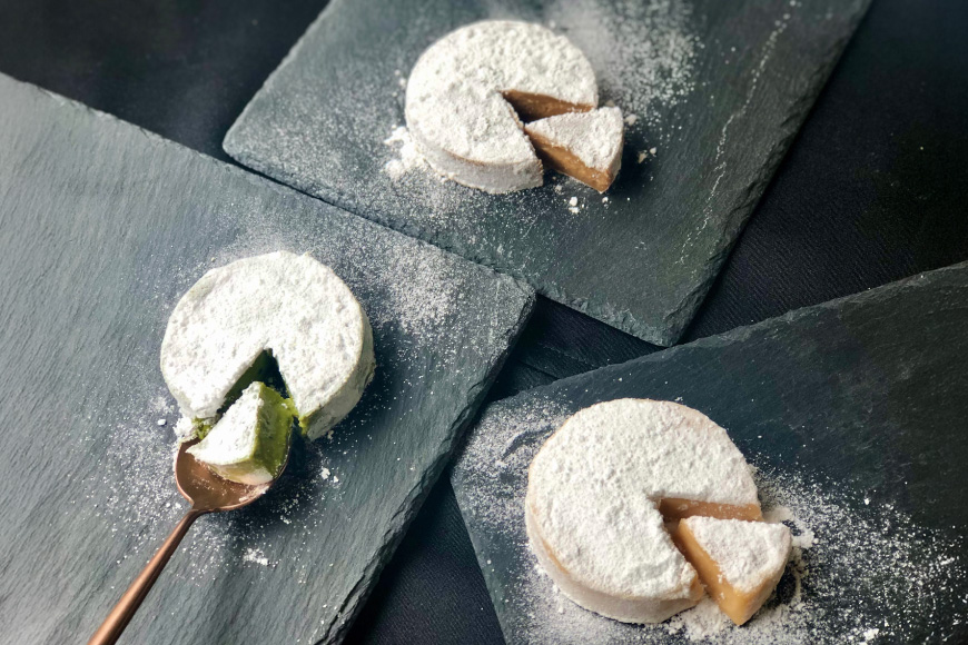 キャラメル スイーツ MANGETSU   キャラメロ グリーンティー コーヒー 85g 3種 各1個 計3個 6回 定期便 総計 18箱 [firando 長崎県 平戸市 hr42bjo520005] とろける 抹茶 コーヒー 満月