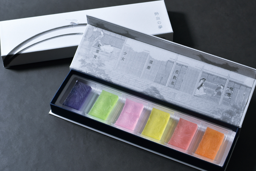 和菓子 琥珀糖 鈴虫の夢 1箱 6回 定期便 [牛蒡餅本舗熊屋 長崎県 平戸市 hr42bgy420471] お菓子 おやつ おかし スイーツ デザート 老舗 和菓子 菓子 上品 